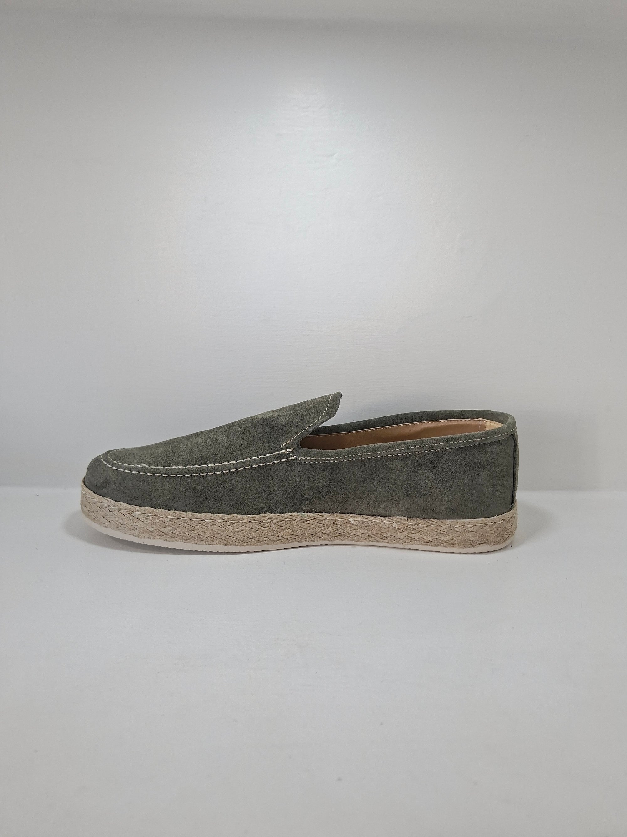 LUXURY - Espadrillas Camoscio Verde