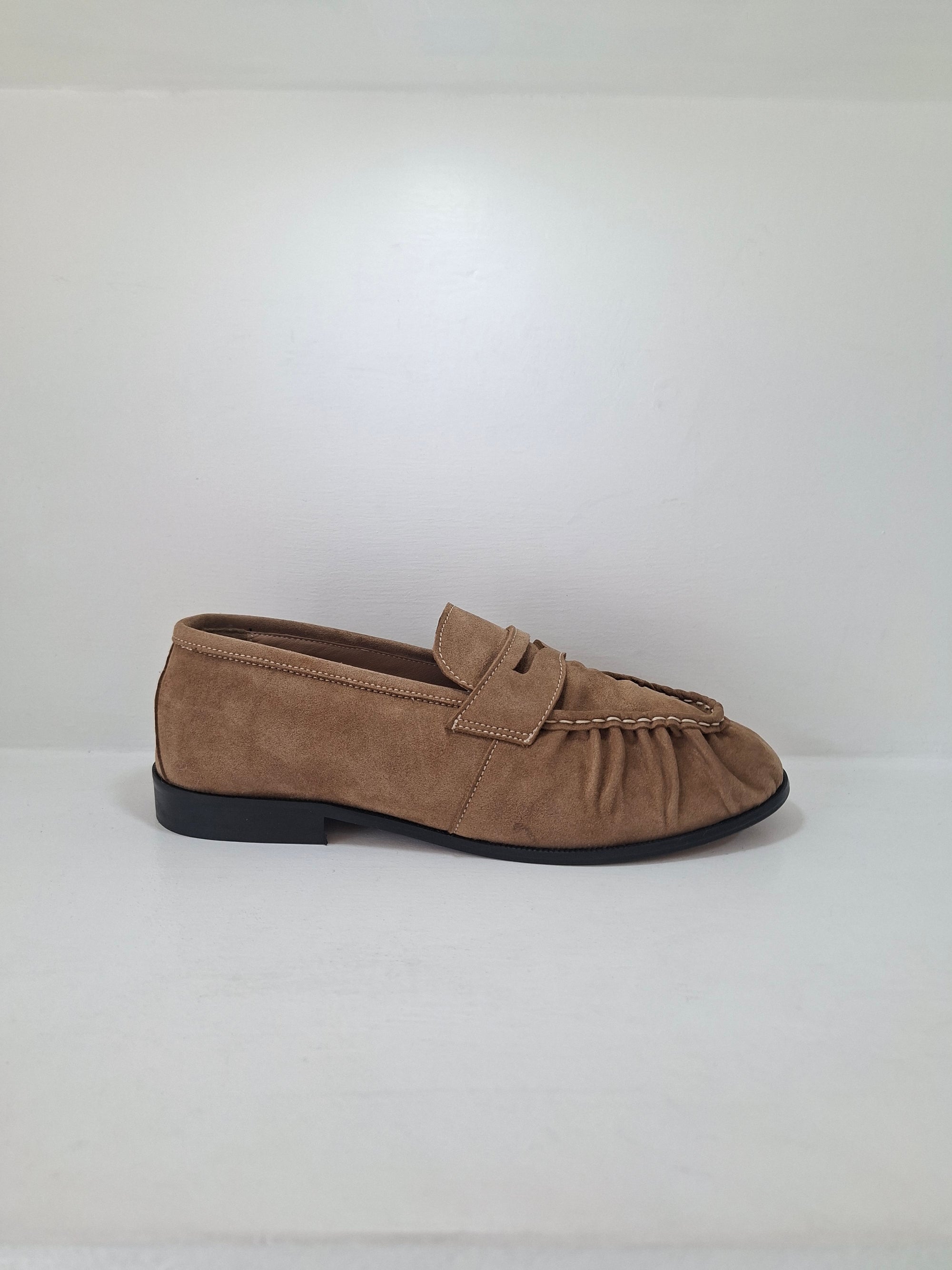 BRASILESE - 12683 Velour Cuoio stropicciato