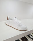 MV - DEN120 Pelle Bianco Toppone Cuoio