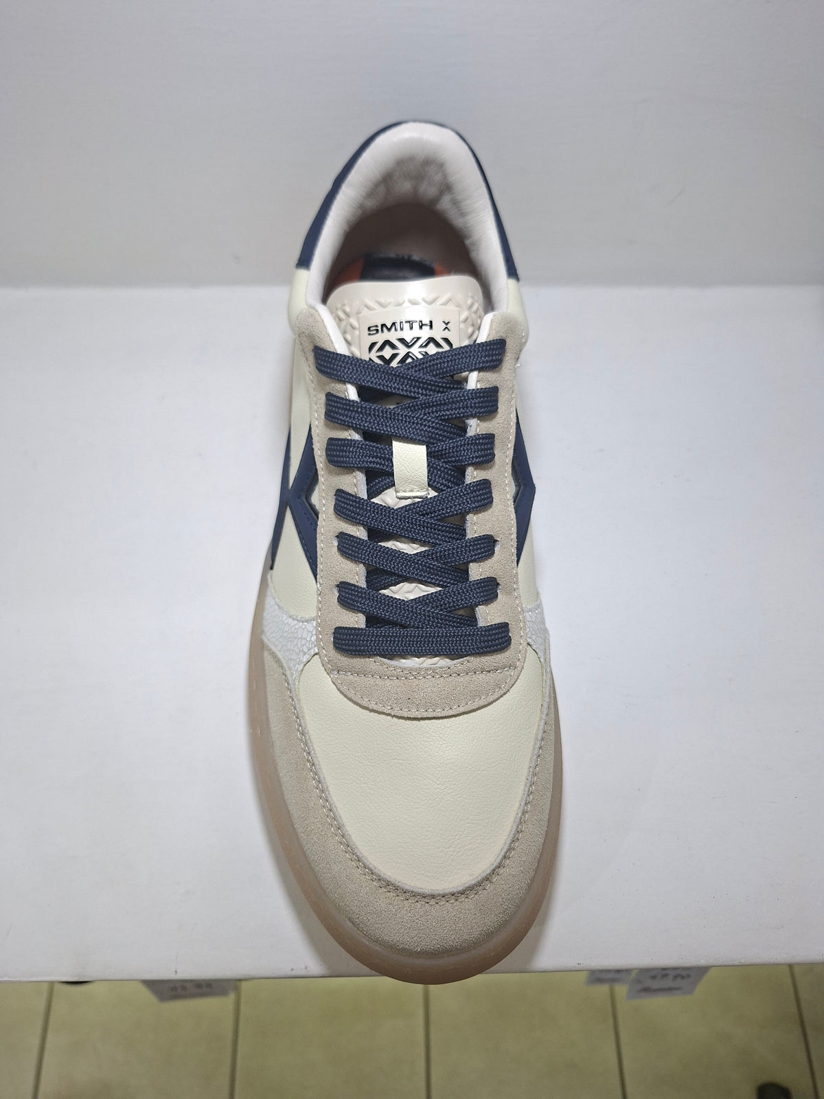 ALEXANDER SMITH X - OCEAN Pelle Beige e Camoscio Tortora