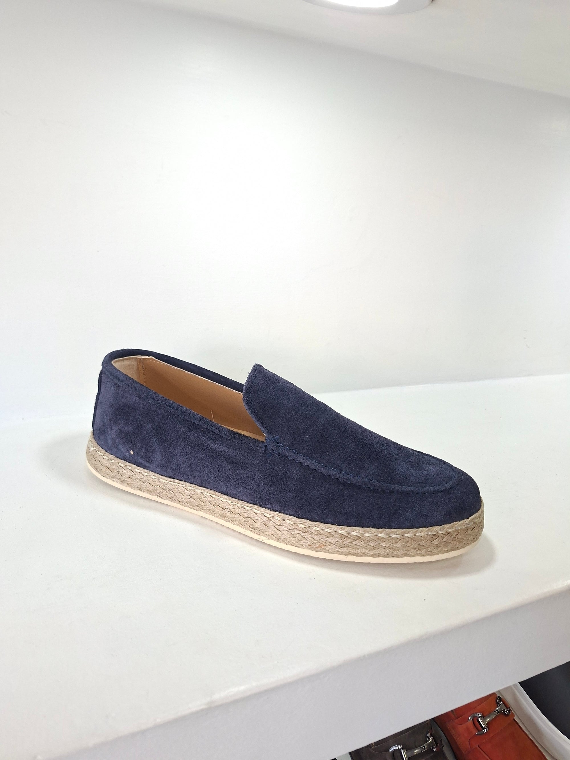 LUXURY - 3158 Espadrillas Camoscio Blu