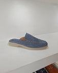 Lavorazione Artigianale - Sabot LP Camoscio Jeans
