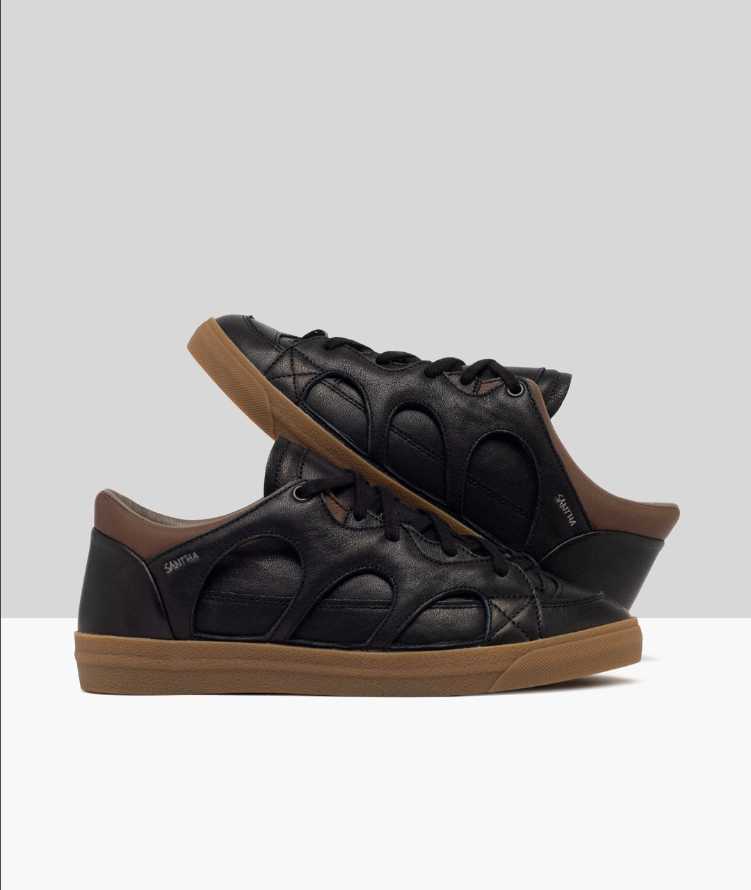 SANTHA - Love Park Total Leather Black