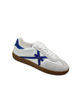 RICHMOND - Art. 31001 Pelle Bianco / Bluette / Camoscio Grigio