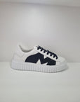 BRIAN MILLS - 1002 Pelle Bianco/Nero