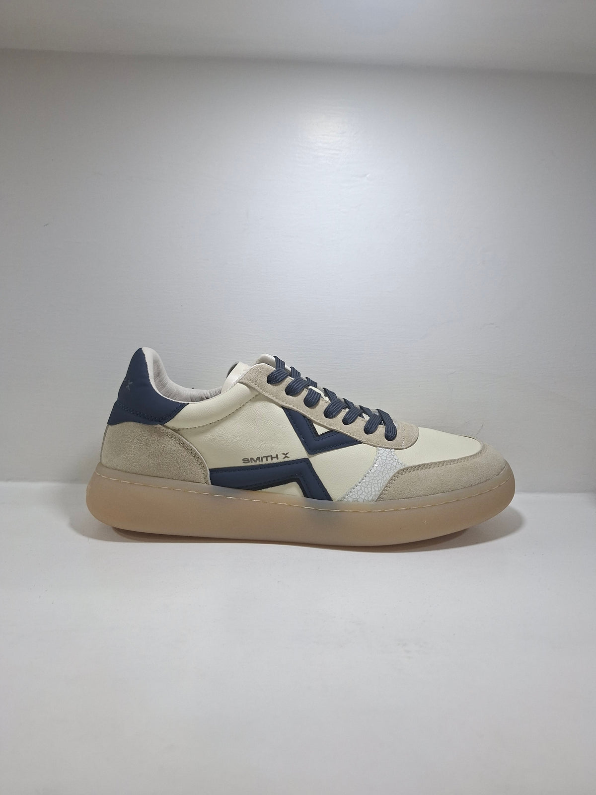 ALEXANDER SMITH X - OCEAN Pelle Beige e Camoscio Tortora