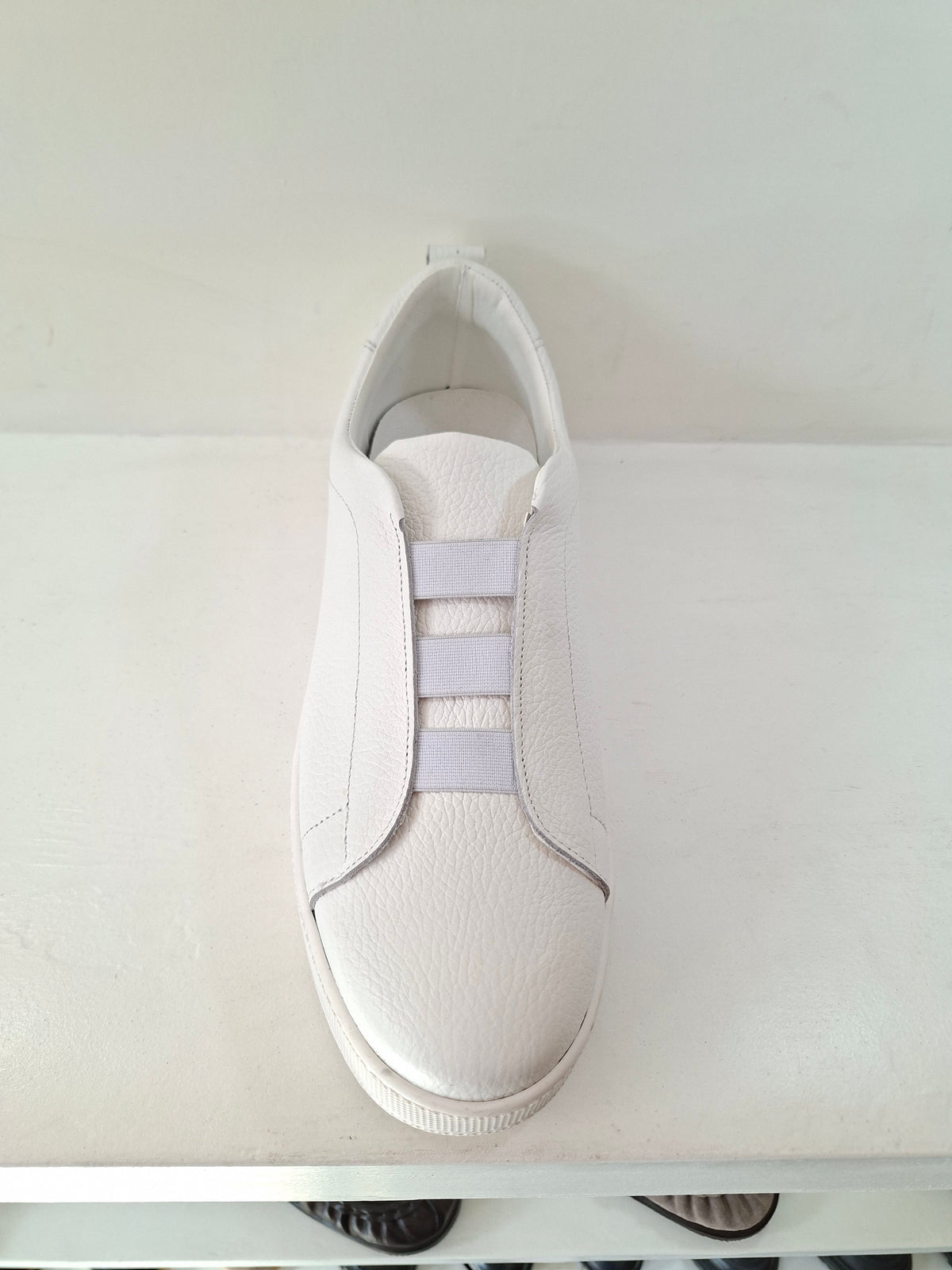 Lavorazione Artigianale - 2997 Pelle Bottolato Bianco