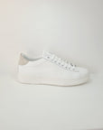 LUXURY - Art. 2999 Pelle Bianco toppone Grigio camoscio
