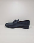 SORRENTINO Line - ELE MP Mocassino con nappine Pelle Blu