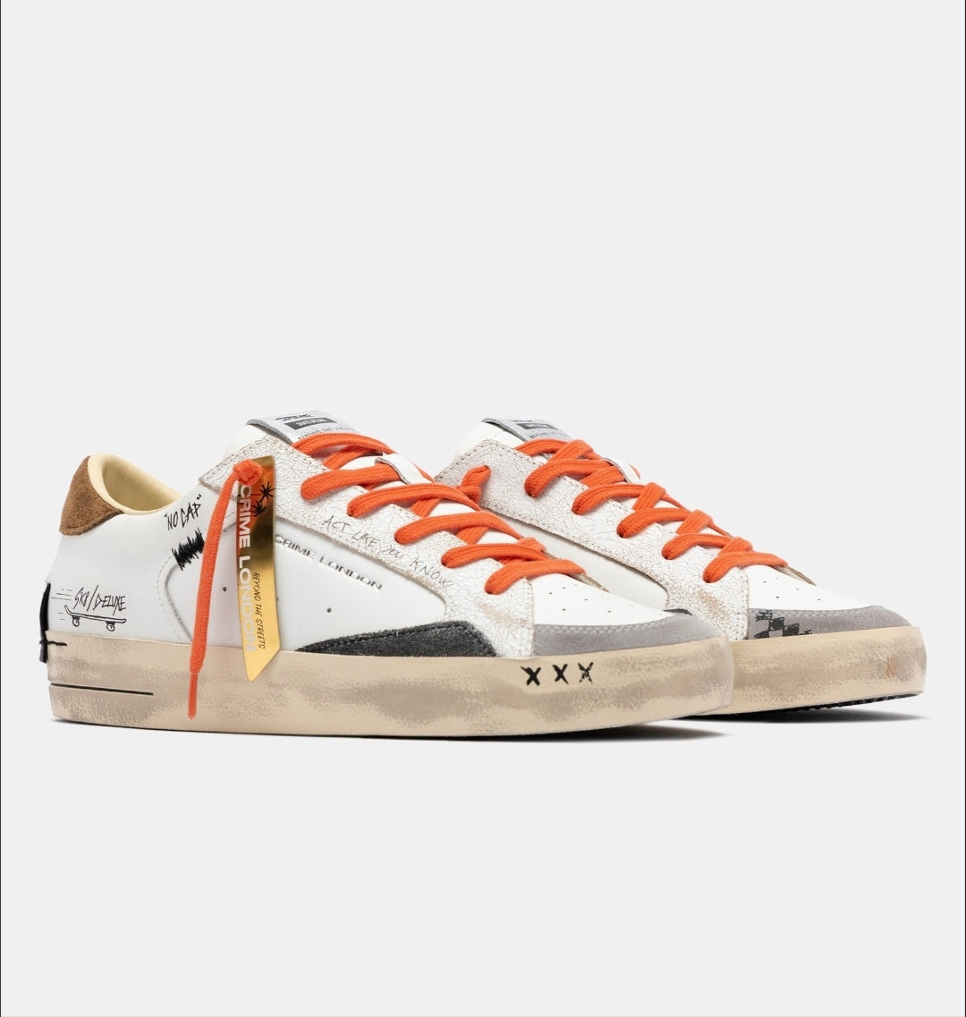 CRIME LONDON - SK8 DELUXE Orange Flame