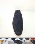 Lavorazione Artigianale - Sabot LP Camoscio Nero