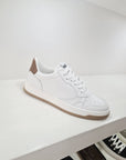MV - DEN120 Pelle Bianco Toppone Cuoio