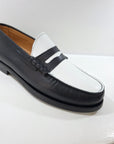 PRIMO RADO - DALLAS Pelle Bicolor Nero/Bianco
