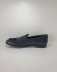 FERRINO Milano - A108 Doppia fibbia Pelle Blu / Camoscio Blu