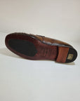 Fratelli RENNELLA 1935 - 8075 Mocassino pelle arricciata capra cuoio