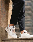 DRUDD - D310  Leather Bianco/Verde