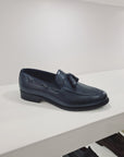 SORRENTINO Line - ELE MP Mocassino con nappine Pelle Blu