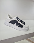 BRIAN MILLS - 1002 Pelle Bianco/Nero